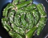 鶏ひき肉と生椎茸の肉詰めピーマン♬作り方10写真