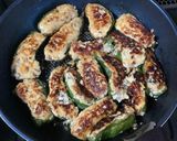 鶏ひき肉と生椎茸の肉詰めピーマン♬作り方11写真