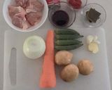 野菜ゴロゴロスープカレー⭐︎作り方1写真