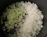 きのことひき肉のクリームスープ作り方1写真