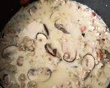 きのことひき肉のクリームスープ作り方4写真