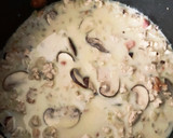 きのことひき肉のクリームスープ作り方4写真