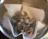 海老とニラと豆腐の海鮮塩にんにく炒め作り方1写真