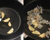海老とニラと豆腐の海鮮塩にんにく炒め作り方4写真