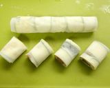 豚肉とズッキーニのくるくる春巻き作り方3写真
