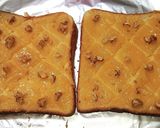 食パンでくるみメロンパン作り方3写真