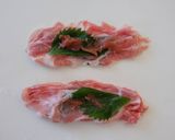 梅大葉入り♪おろしミルフィーユ豚カツ作り方2写真
