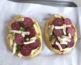 ☆低糖質☆満腹&ふわふわのミニピザ!作り方7写真