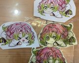 甘露寺蜜璃　オブアート　おにぎらず　鬼滅作り方4写真