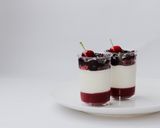 アメリカンチェリーのグラスデザート作り方18写真