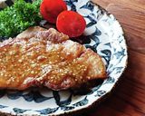 トンテキ★わさびバターソース作り方5写真