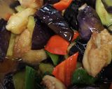 茄子と鶏肉のエスニックマリネ作り方5写真