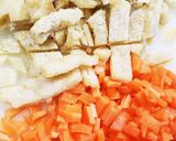 簡単♪カニ缶まるごとめんつゆで炊き込み作り方1写真