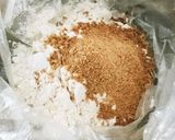 麻炭甘酒味噌クッキー作り方1写真