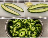 ゴーヤの佃煮[いりこ麹]作り方1写真