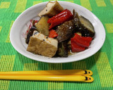 簡単♫夏野菜と厚揚げの煮浸し作り方9写真