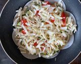 餃子の皮で簡単！ズッキーニピザ作り方4写真