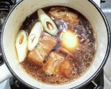 トンポーロー風の豚角煮作り方6写真