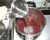 赤飯用ささげの茹で方→圧力鍋作り方2写真