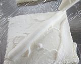 萌え断苺お花のフルーツサンド あんこ入り作り方28写真