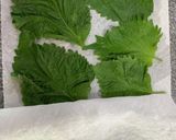 青紫蘇のピリ辛醤油漬け作り方1写真