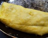 タマネギと鶏肉ミンチのオムレツ作り方6写真