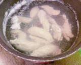 ささみとくらげの梅和え作り方1写真