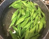 エビとモロッコインゲンのコリンキエ作り方1写真