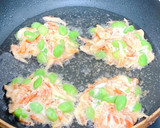 業スー むき枝豆と桜エビのかき揚げ作り方3写真