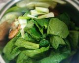 鯖缶(味付け)と新玉ねぎの煮物作り方4写真