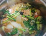 鯖缶(味付け)と新玉ねぎの煮物作り方5写真