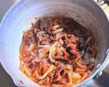 鬼おろし肉ぶっかけうどん作り方1写真