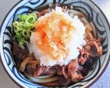 鬼おろし肉ぶっかけうどん作り方6写真