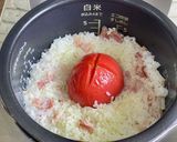 トマト丸ごと炊き込みピラフ作り方4写真