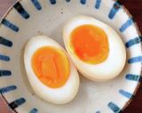 半熟煮卵☆和風醤油生姜味♪作り方4写真