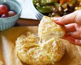 レンジで1分♪簡単オートミールチーズナン作り方9写真