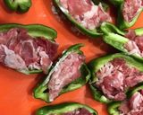 ズボラすぎる！簡単　ピーマンの肉詰め作り方2写真