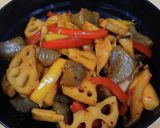 ご飯が進む☆ごろごろ野菜のきんぴら作り方11写真