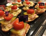 グリュイエールチーズのバゲット前菜作り方6写真