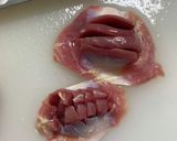 砂肝の韓国風甘辛冷菜作り方1写真