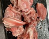 マグロ筋と丸茄子の甘辛煮作り方1写真