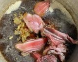 マグロ筋と丸茄子の甘辛煮作り方5写真