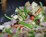 香り高く簡単♪キノコと長芋のペペロン炒め作り方8写真