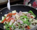 香り高く簡単♪キノコと長芋のペペロン炒め作り方10写真