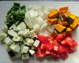 レンジで簡単☆ツナカレーラタトゥイユ。作り方1写真