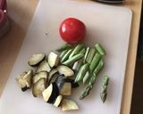 白身魚と野菜のパスタ作り方1写真