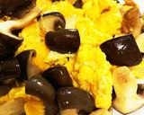 大黒本しめじと卵の炒め物作り方5写真