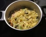 白身魚と野菜のパスタ作り方5写真