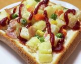 子供の大好きなポテサラトースト作り方14写真
