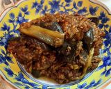 ひき肉たっぷり！ごま油で香り高い麻婆茄子作り方16写真